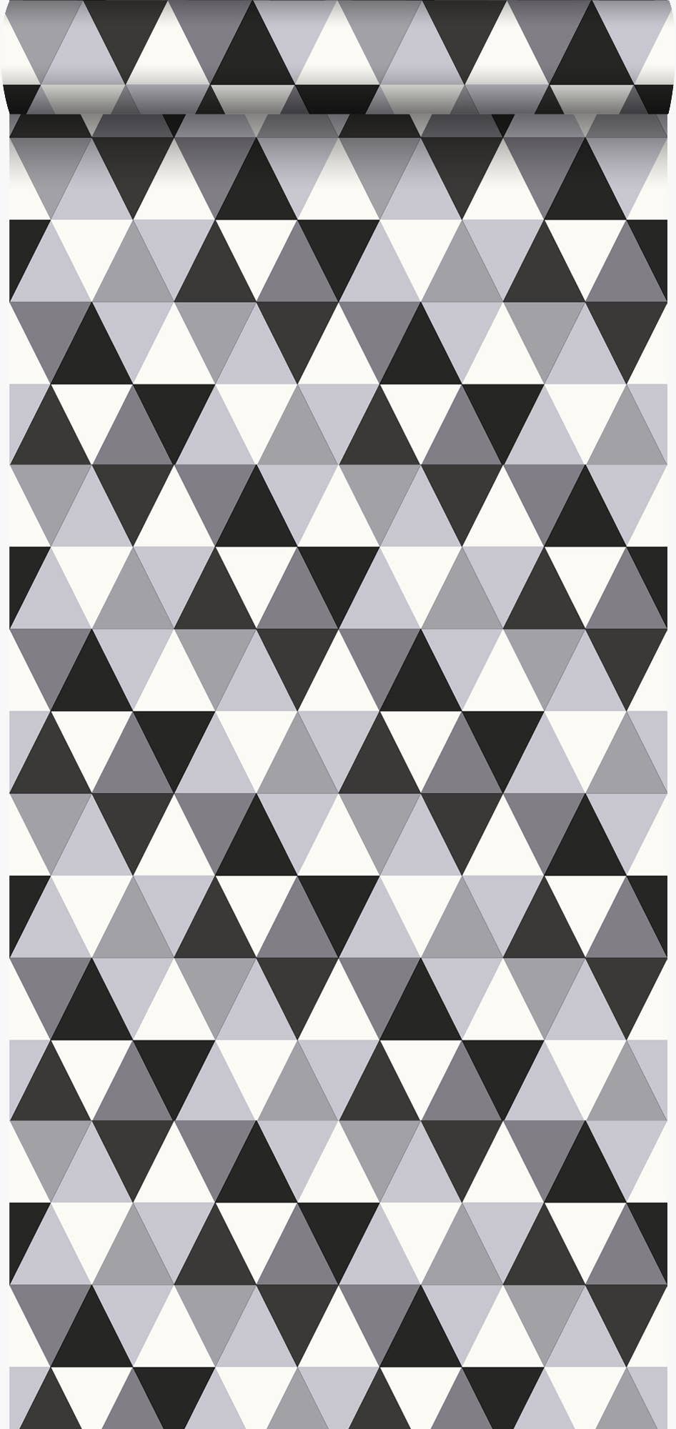 The Design Department b.v. - Wholesale Behangrol - Behang grafische driehoeken20