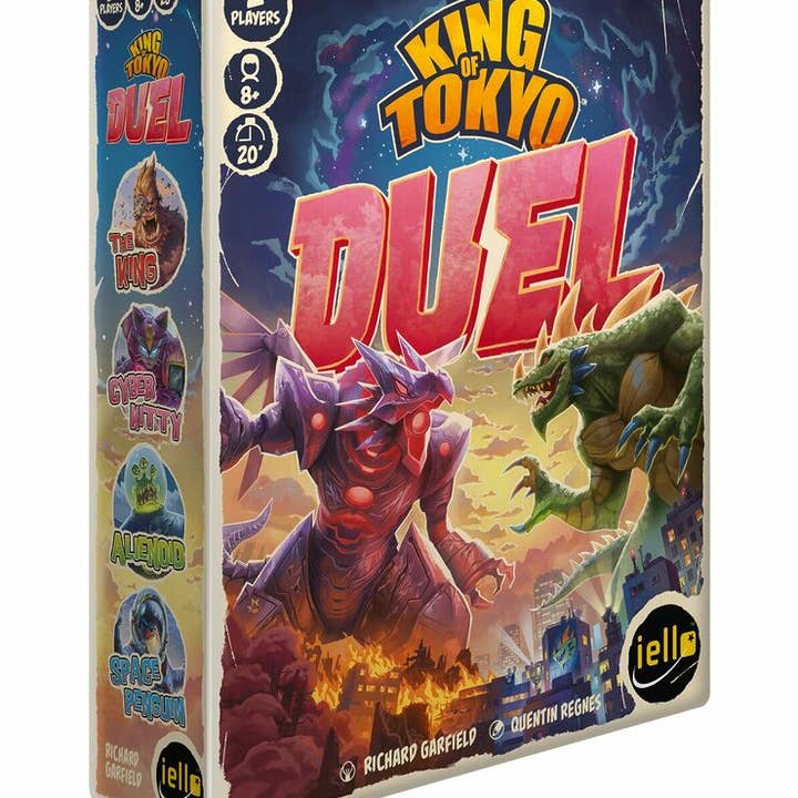 King of Tokyo:Duel by IELLO : The Epic Monster Clash for Two for wholesale by Blue Orange Games