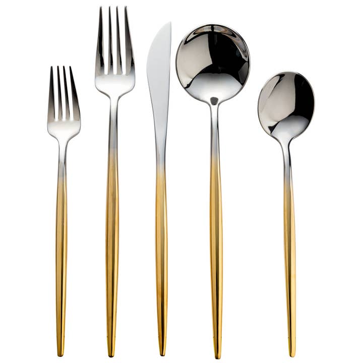 Kadra Kitchenware - Wholesale Assorted Cutlery Set - Vikko Vera SHINY 18/10 Flatware 20 Pc Set6