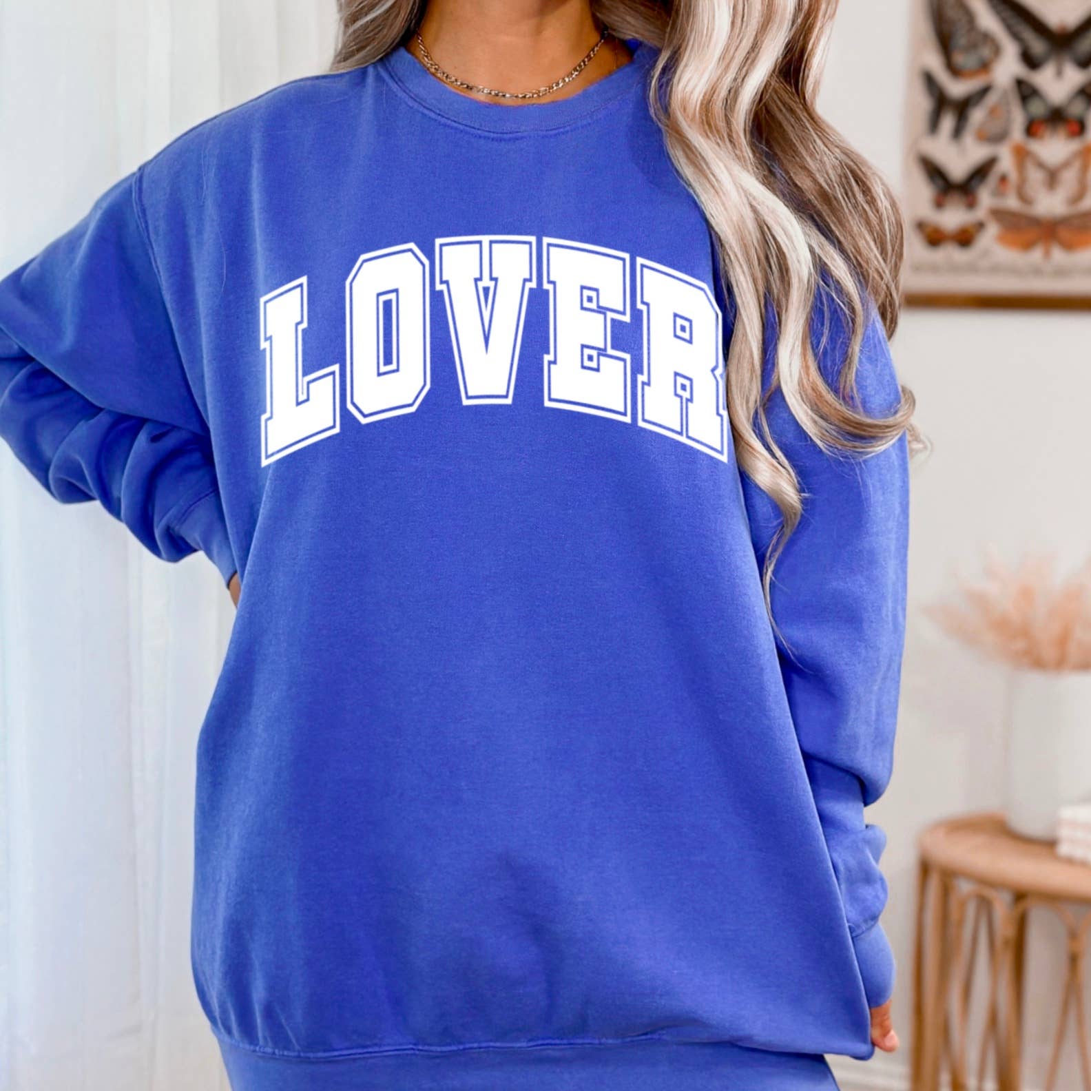 Shoppe SHC - Vendita all'ingrosso Felpa stampata - Donna - Felpa Lover Valentine | Felpa con grafica serigrafata4