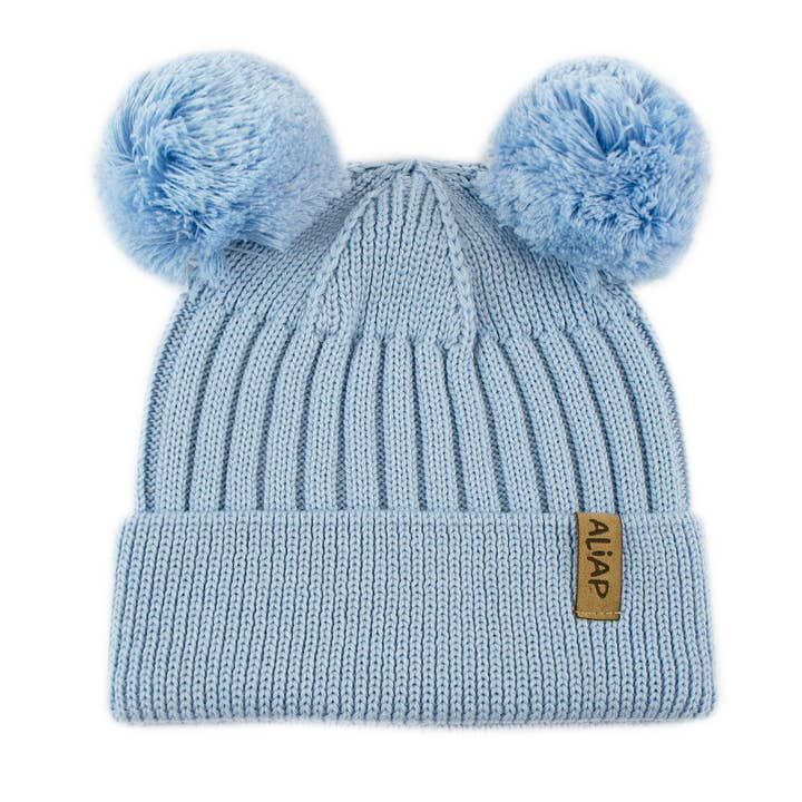 Merino Uldhue 2 Pompoms 4996WP2 for engroshandel hos ALIAP