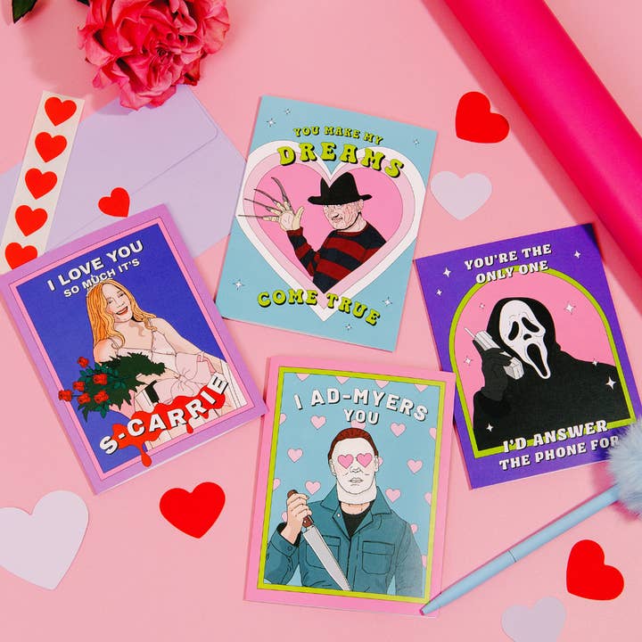 Party Mountain Paper co. - Wholesale Valentine's Day Card - Love You It's S-Carrie | Last Chance