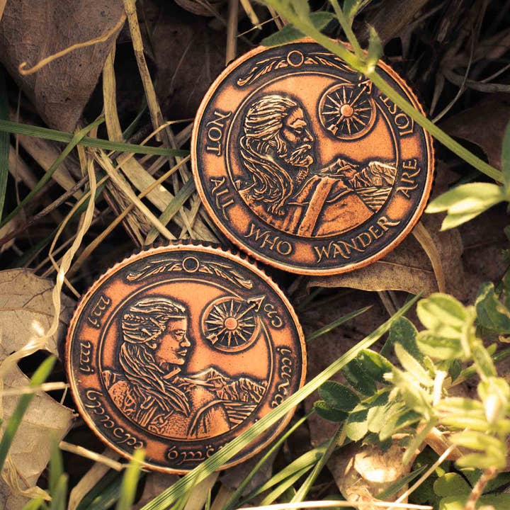 Middle Earth™ Wayfinder in solid Copper for wholesale by Shire Post Mint