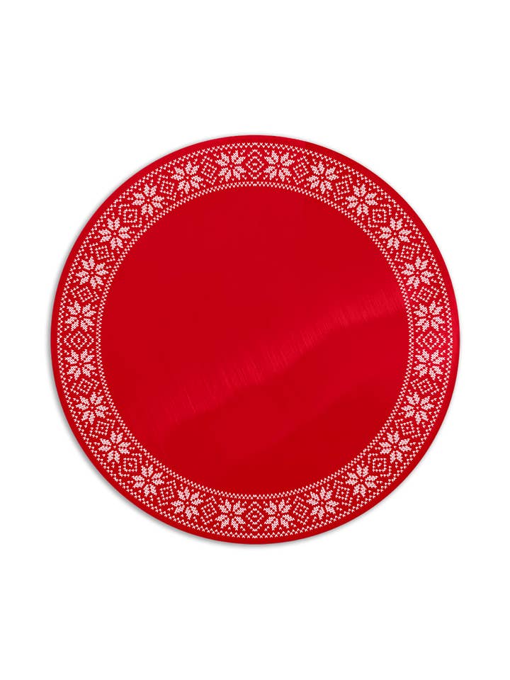 Prato de Apresentação Lovely Christmas - Doily por atacado de Emily Evans