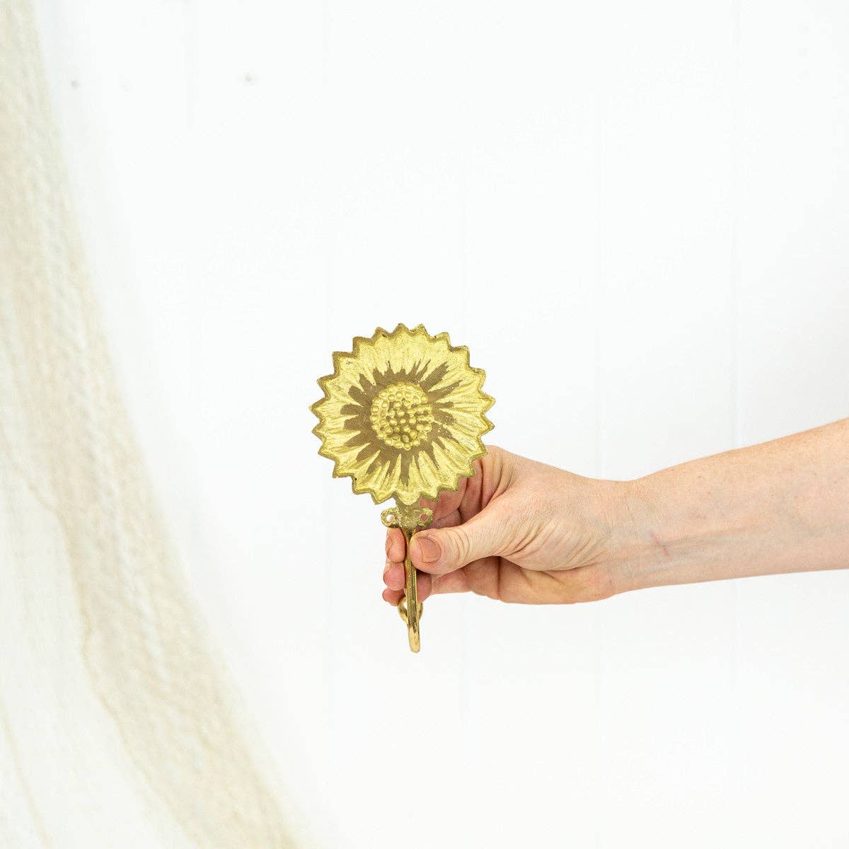 Coast Imports – Großhandel Wandhaken – Sonnenblumenhaken - Glänzend #03213