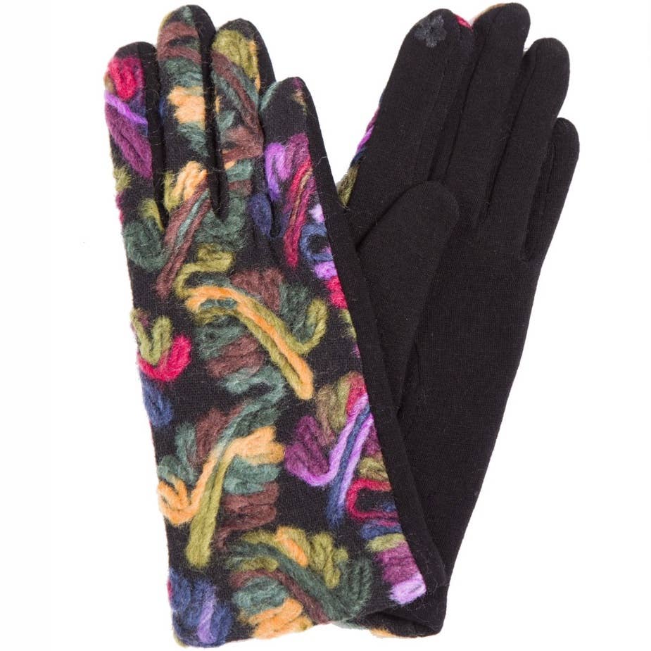 The Magic Scarf Company - Wholesale Gloves - Women's - 2390 - Touch Screen Smart Gloves60