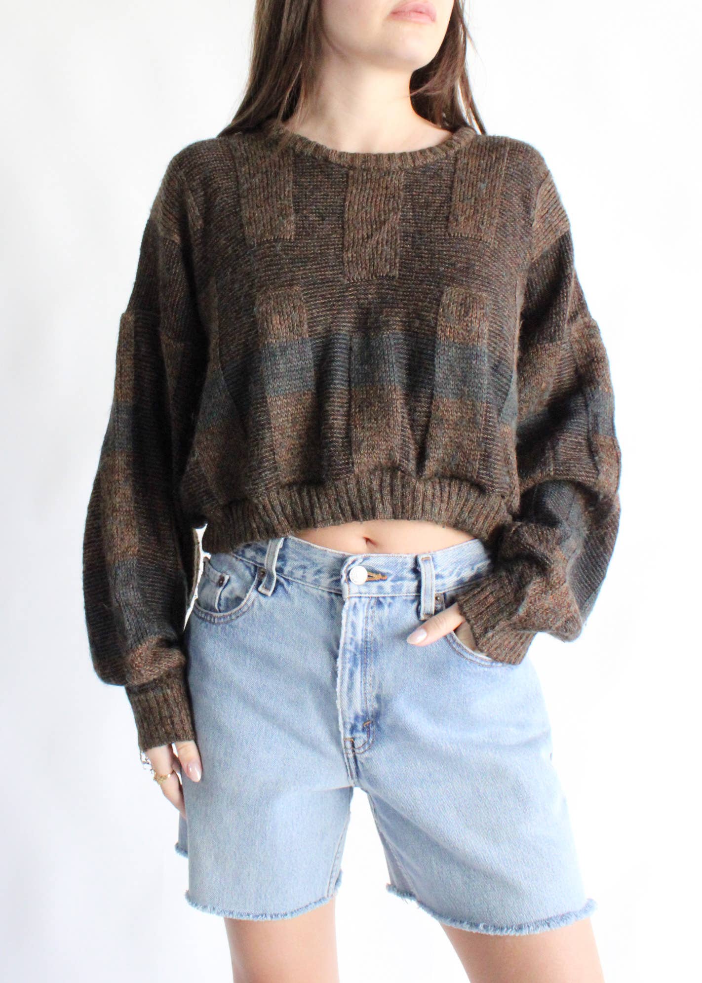 American Recycled Clothing - Wholesale Knit Sweater - Women's - Crop Knit Sweater Bundle7