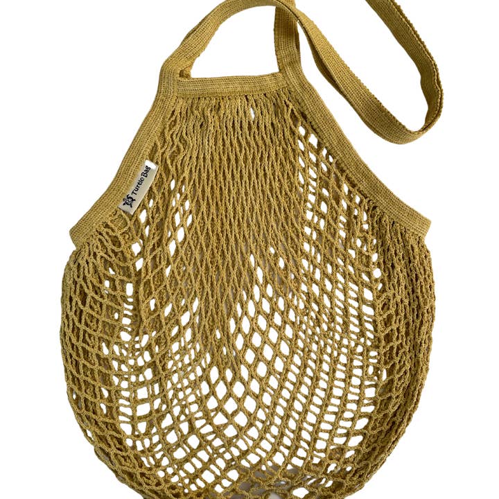 Turtle Bags - Wholesale Grocery/Shopping Bag - Botanicals Long Handled String Bag / Eco Bags/ Market Bags