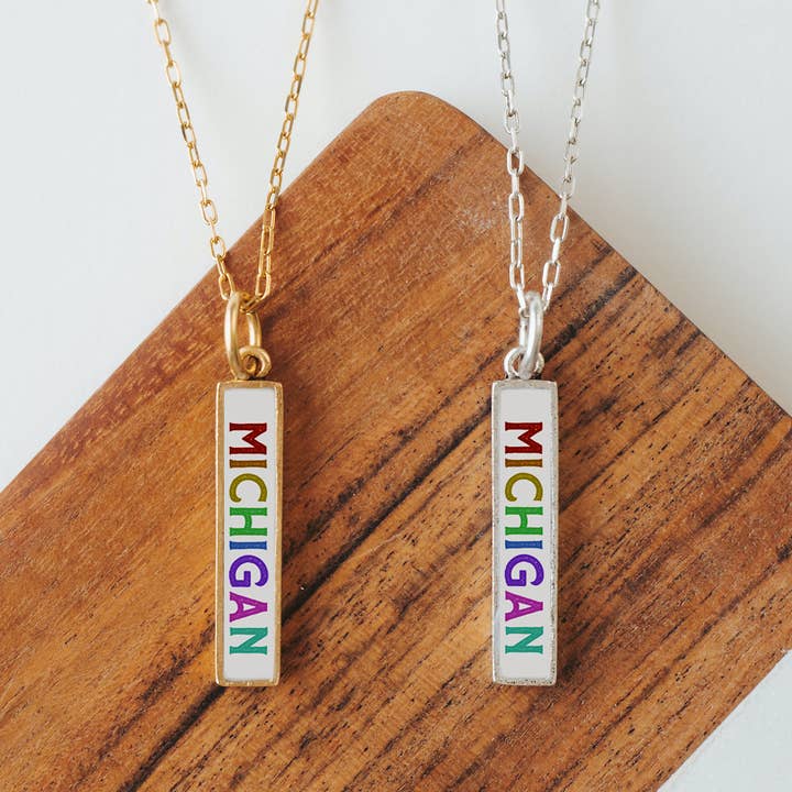 Bel Kai - Wholesale Pendant/Charm Necklace - Custom Personalized Name Framed Charm Pendant *Customizable