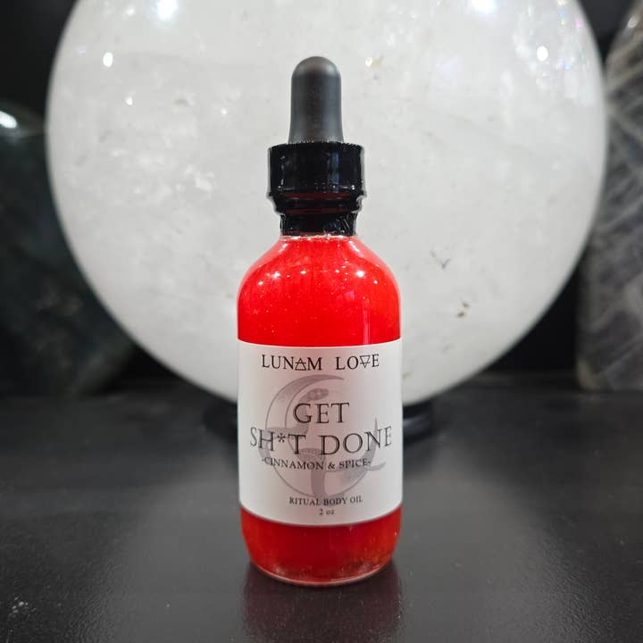Get Sh*t Done Ritual Body Oil for wholesale by Lunam Love