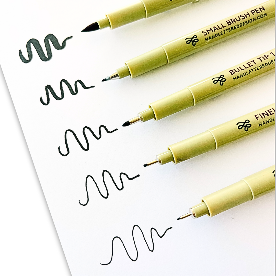 Hand Lettered Design - Wholesale DIY Craft Kit - Guide to Flourishing Kit2