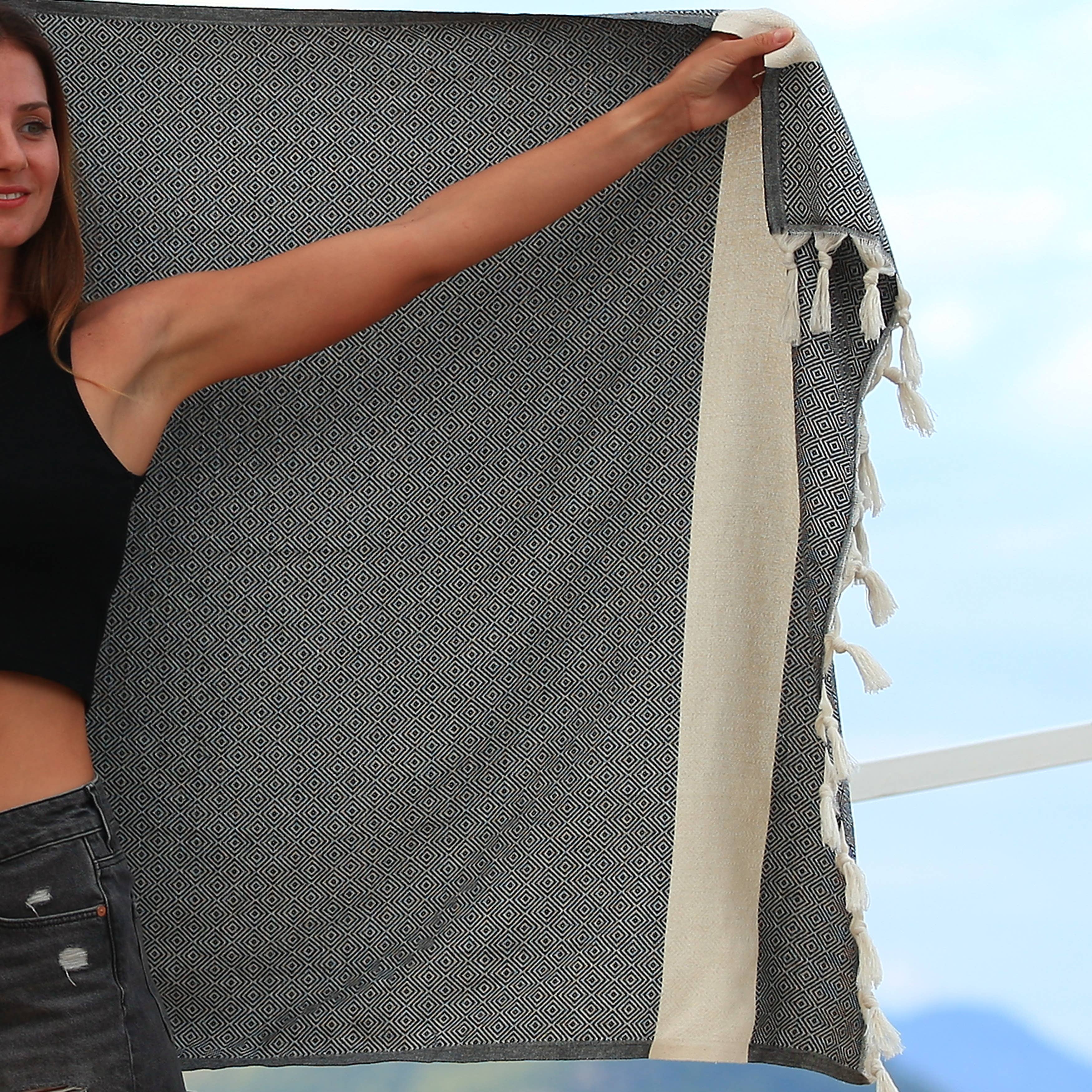 East'N Blue - Wholesale Beach Towel - Astrea Turkish Cotton Peshtemal Beach Towel4