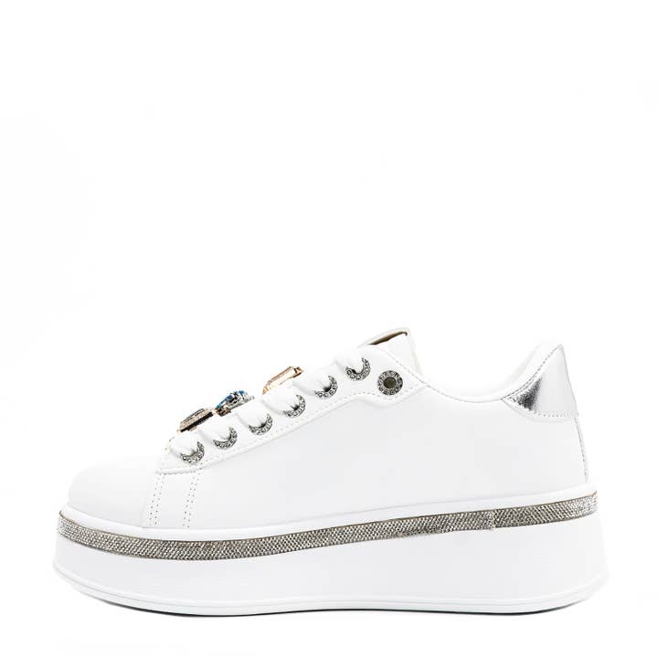Nicole Lee USA - Vendita all'ingrosso Sneakers di tendenza - Donna - SNEAKERS CON PIETRE ALLA MODA17