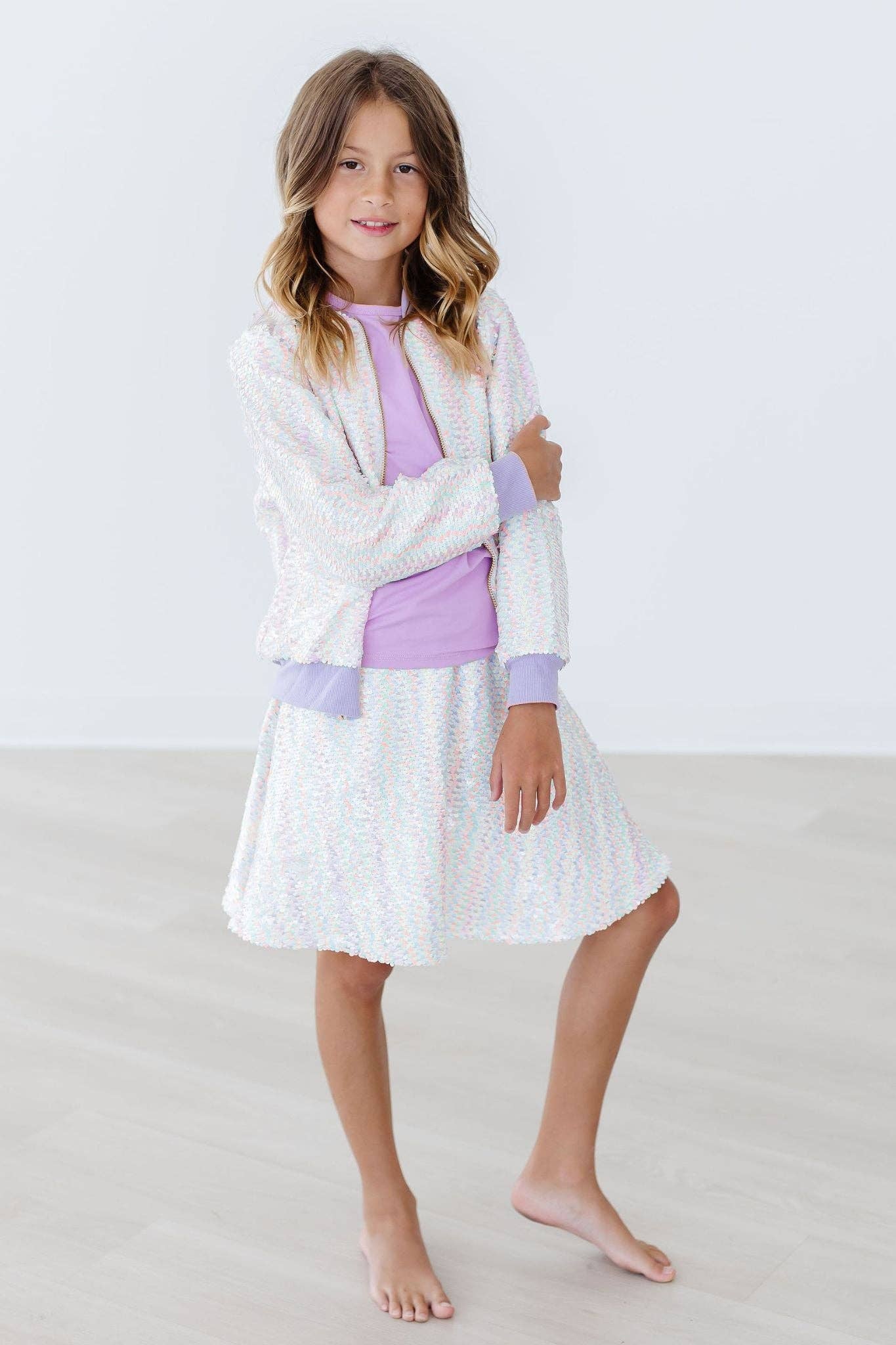 Mila & Rose - Wholesale Jacket - Kids - Unicorn Flip Sequin Jacket1