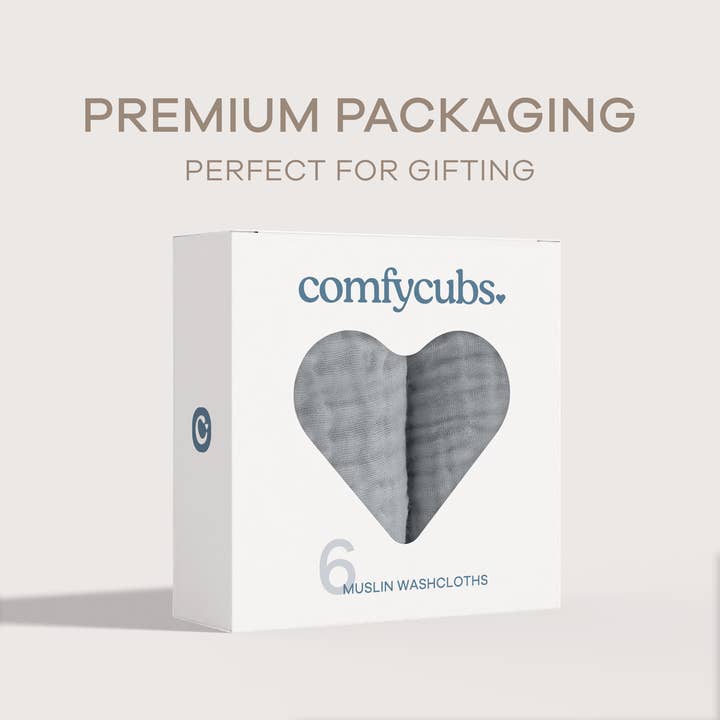 Comfy Cubs - Wholesale Wash cloth – Child & baby - Muslin Baby Washcloths, Soft 10"x10" Cotton by Comfy Cubs146