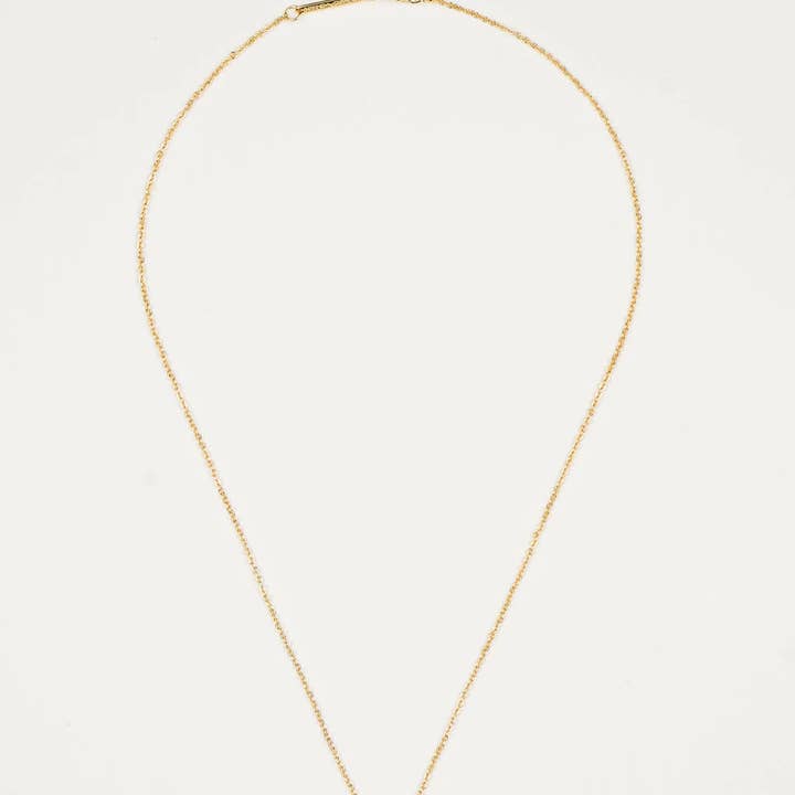 Brenda Grands Jewelry - Wholesale Jewelry Set - 18K Gold Dainty Shiny Initial Necklace - Set of 1627