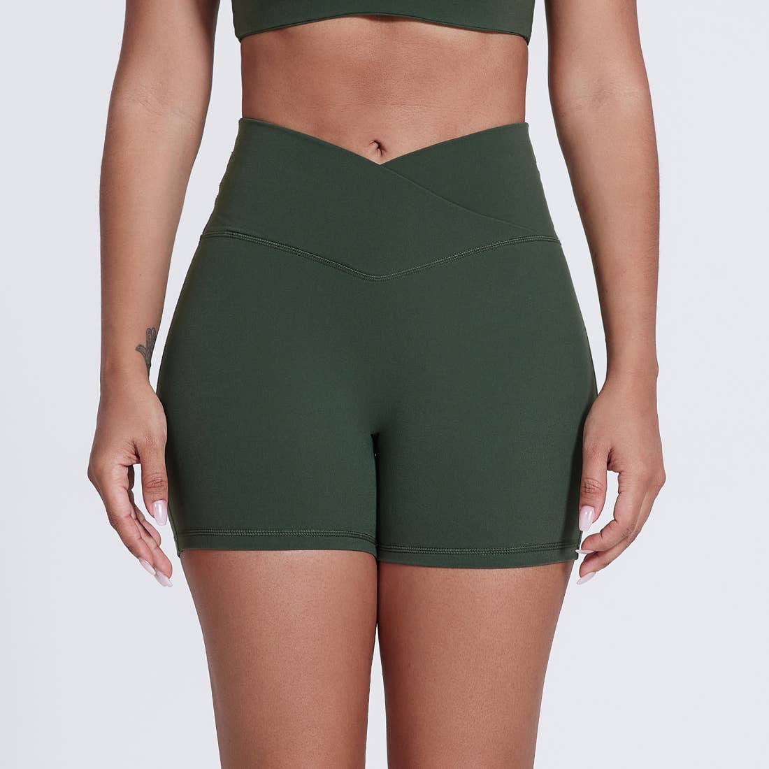 Sodalemon – Großhandel Sport-Shorts – Damen – Damen V-Cross Po-liftende Sport-Yoga-Shorts26