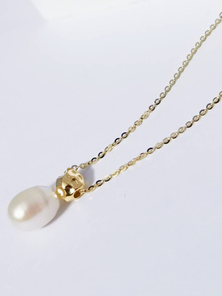 Sterling Silver Pearl Necklace for wholesale by timbuk2