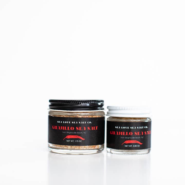 Guajillo Pepper Finishing Sea Salt for wholesale by Sea Love Sea Salt Co.