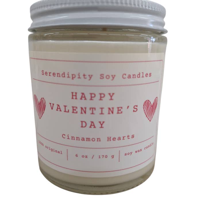 Glad Valentinsdag for engroshandel hos Serendipity Soy Candles