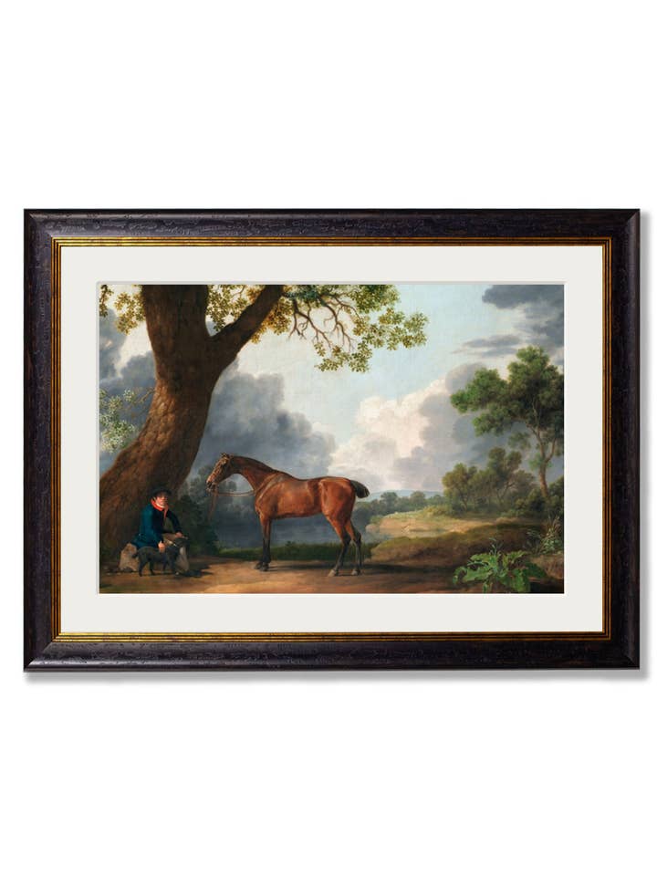 c.1763 George Stubb's Horse and Groom for wholesale by T A Interiors Wall Art & Mirrors