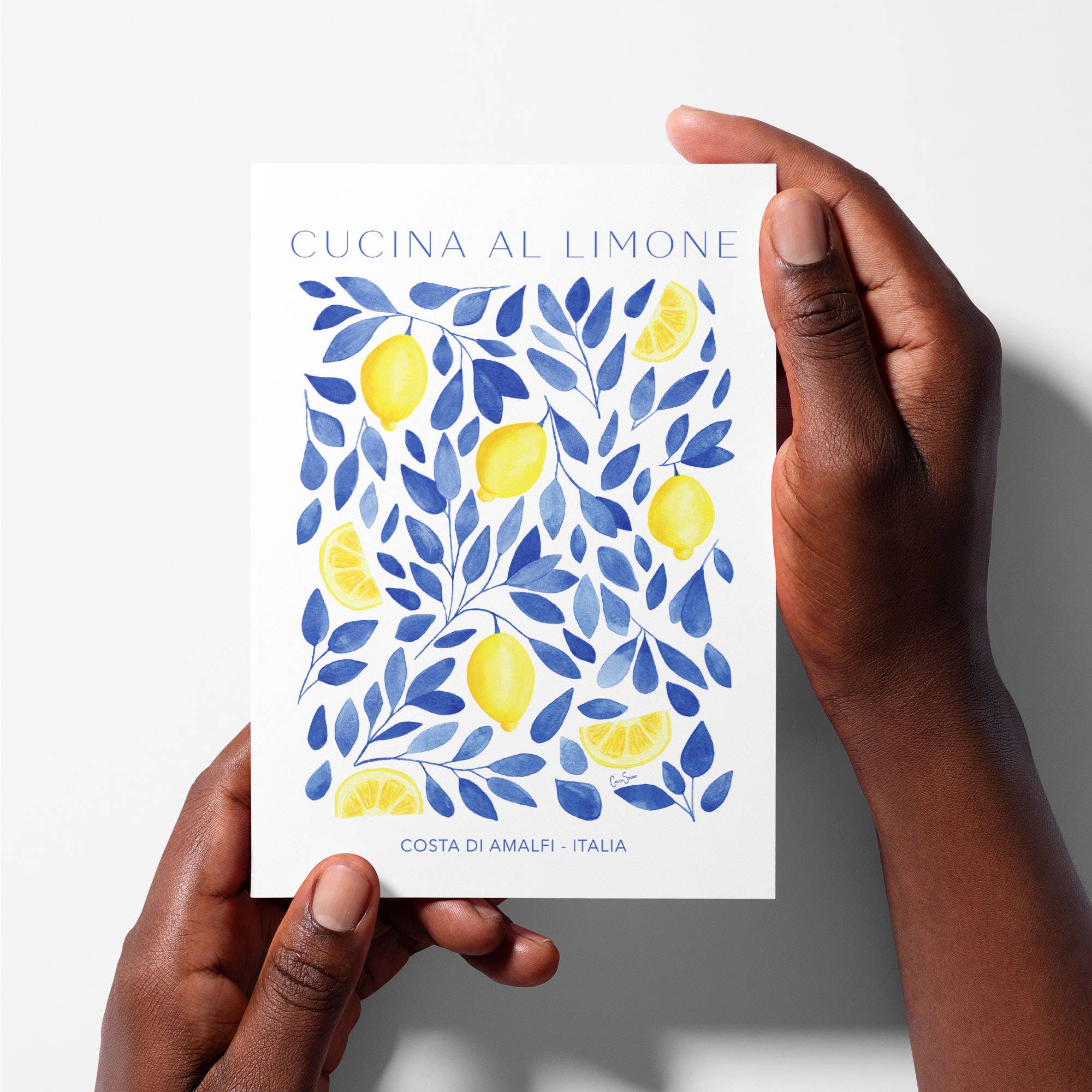 Calex Studio - Wholesale Everyday Greeting Card - Italian Lemon Kitchen - Blank Greeting Card2