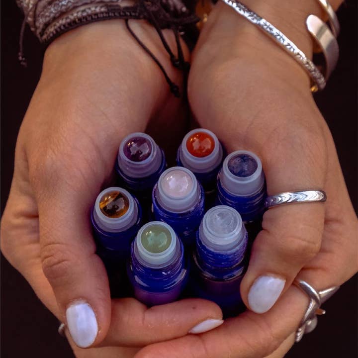 Balipura – Aromatherapy & Holistic Wellness – Großhandel Parfüm-Geschenkset – Balipura – Kristall Roll-On Geschenkset | 7 Mischungen für Selbstfürsorge3