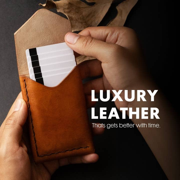 Oldis Road - Wholesale Wallet - Men's - Oldis One: Minimalist Vertical Wallet