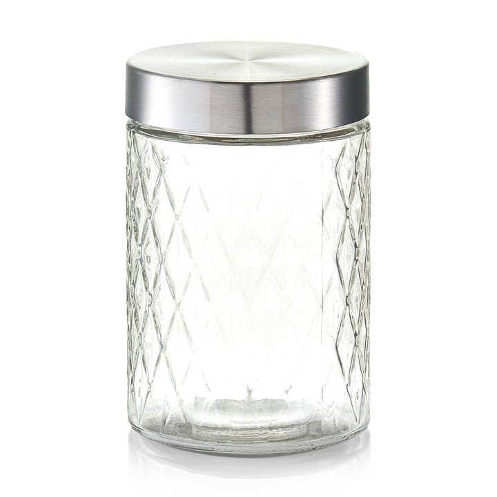 Bocal de stockage 'Raute' M. Couvercle en métal, 1200 ml pour la vente par Zeller Present