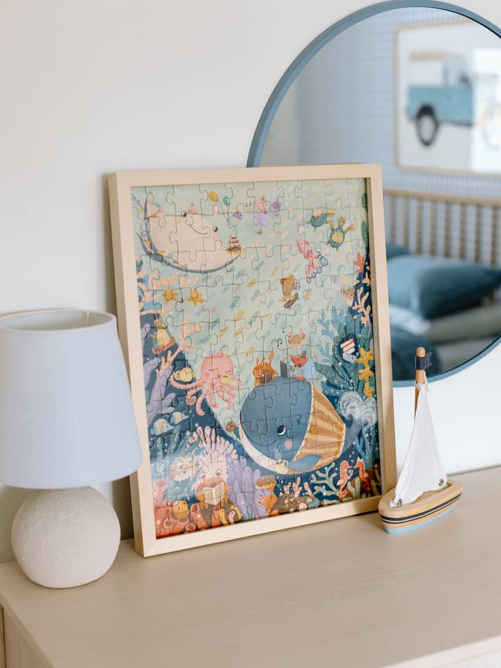 Tales from the Deep 100 Piece Puzzle for wholesale by Once Upon a Puzzle U.S