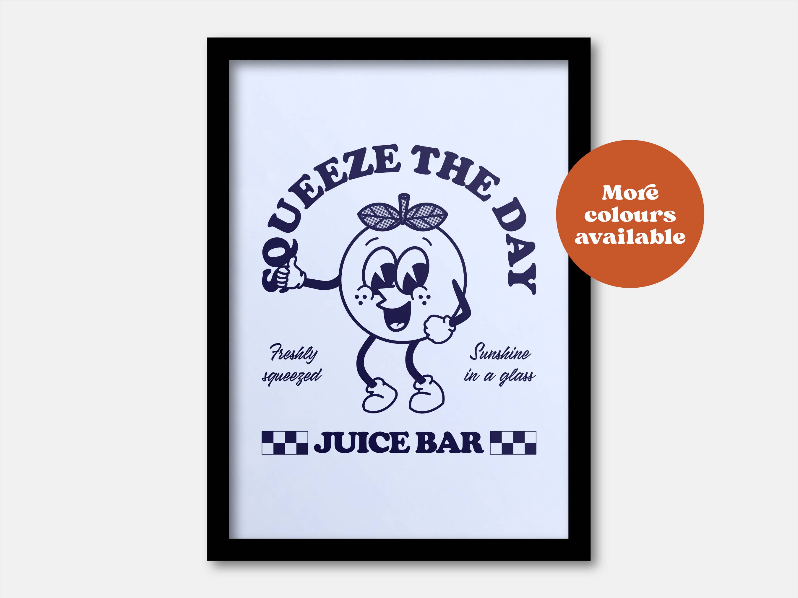 Lauren Beth Designs - Wholesale Art Print - Squeeze The Day Takeaway Print2