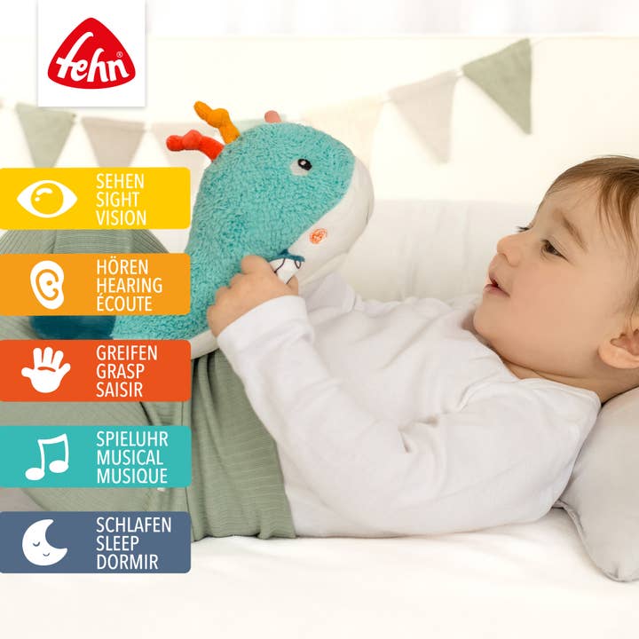 Fehn - Wholesale Music Box - Kids & Baby - Sleep Aid Whale - Cuddle Toy with Cry Sensor2