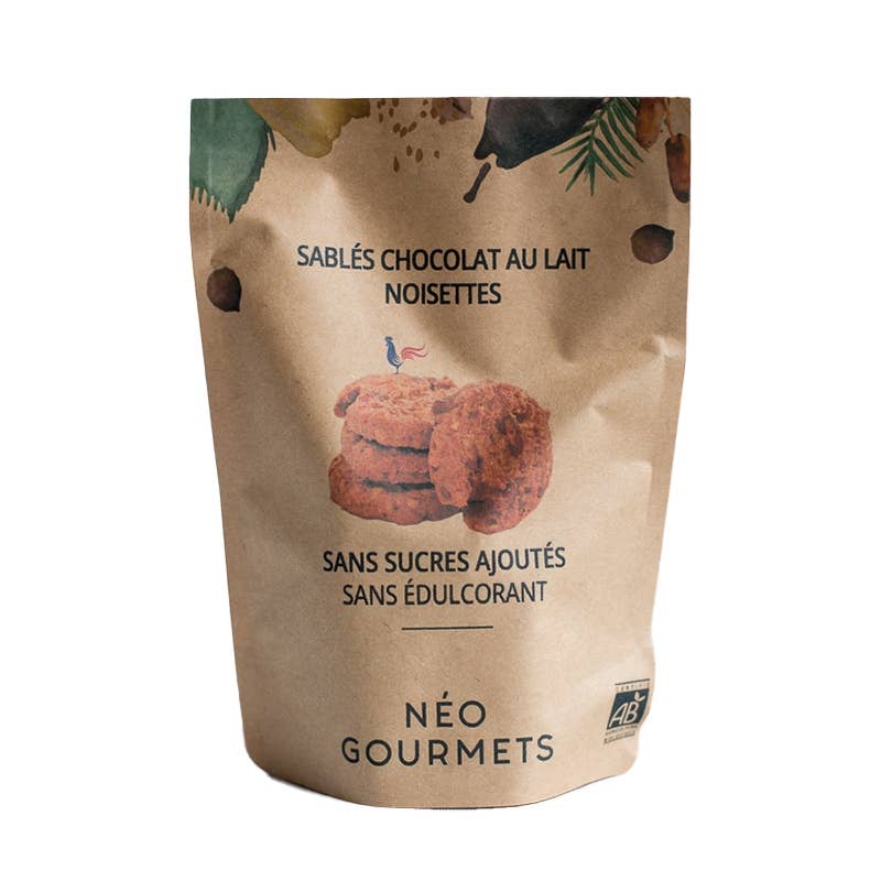 NEOGOURMETS - Wholesale Cookie - Hazelnut Milk Chocolate Shortbread1