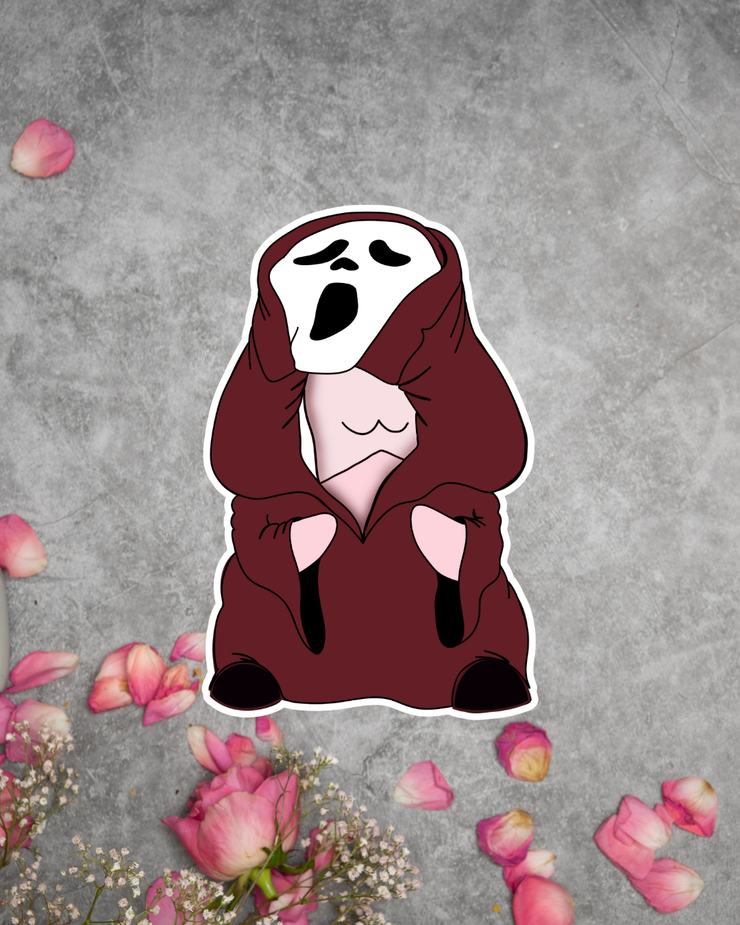 Messterpieces - Wholesale Sticker - Valentine Ghostface Sticker1