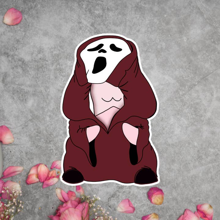 Messterpieces - Wholesale Sticker - Valentine Ghostface Sticker1