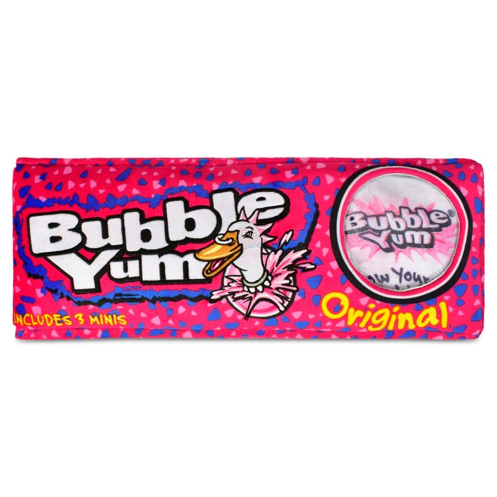 Iscream - Wholesale Stuffed/Plush Toy - Kids & Baby - BUBBLE YUM PACKAGING PLUSH