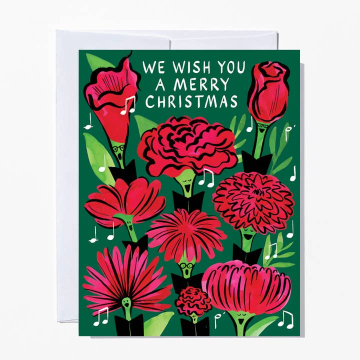 Christmas Flower Choir for wholesale by Ruby Sneakers Studio