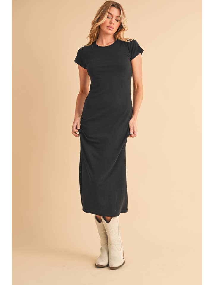 AEMI + CO - Wholesale Dress - Women's - 4220FN Chesy Slim Midi Dress