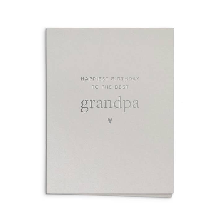 Smitten on Paper - Wholesale Birthday Card - Grandpa Birthday Greeting Card1