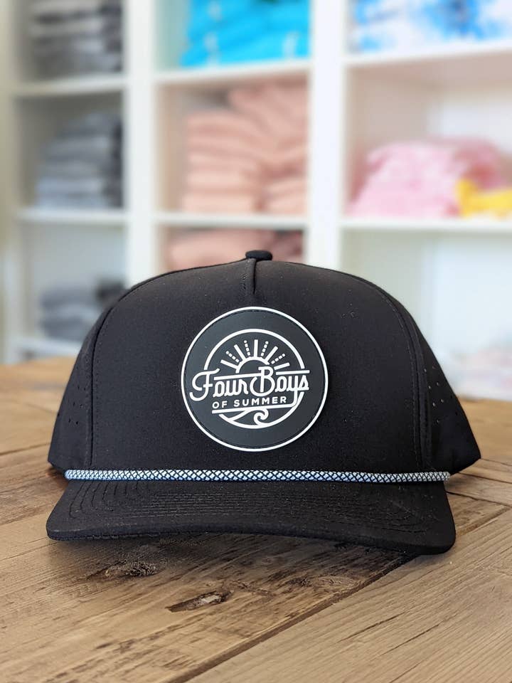 Del Mar Rope Hat for wholesale by Four Boys of Summer LLC