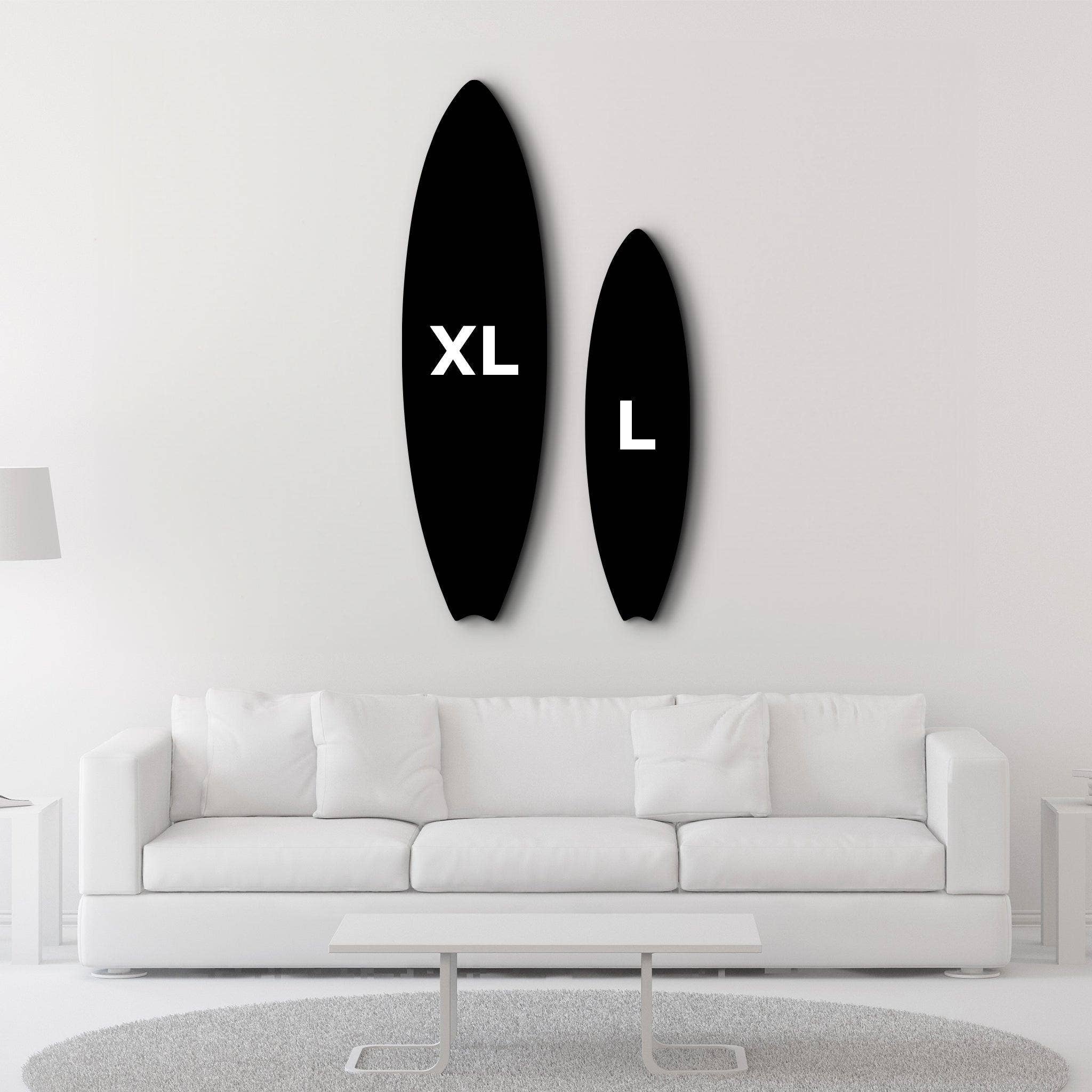 Artdesigna KG - Wholesale Wall Accent - Sandy Shores | Surfboard Glass Wall Art6