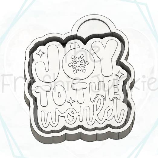 *NYHET* Joy to the World Freshie-form för wholesale av The Freshie Junkie, LLC