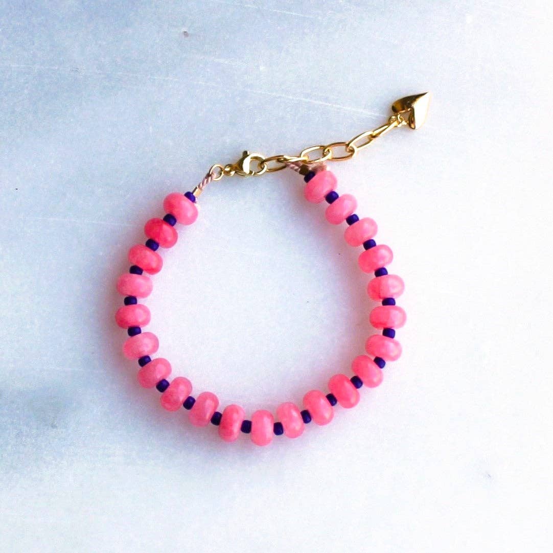 The Silver Wren - Wholesale Armband met kralen - Snoepstenen Kralenarmband2