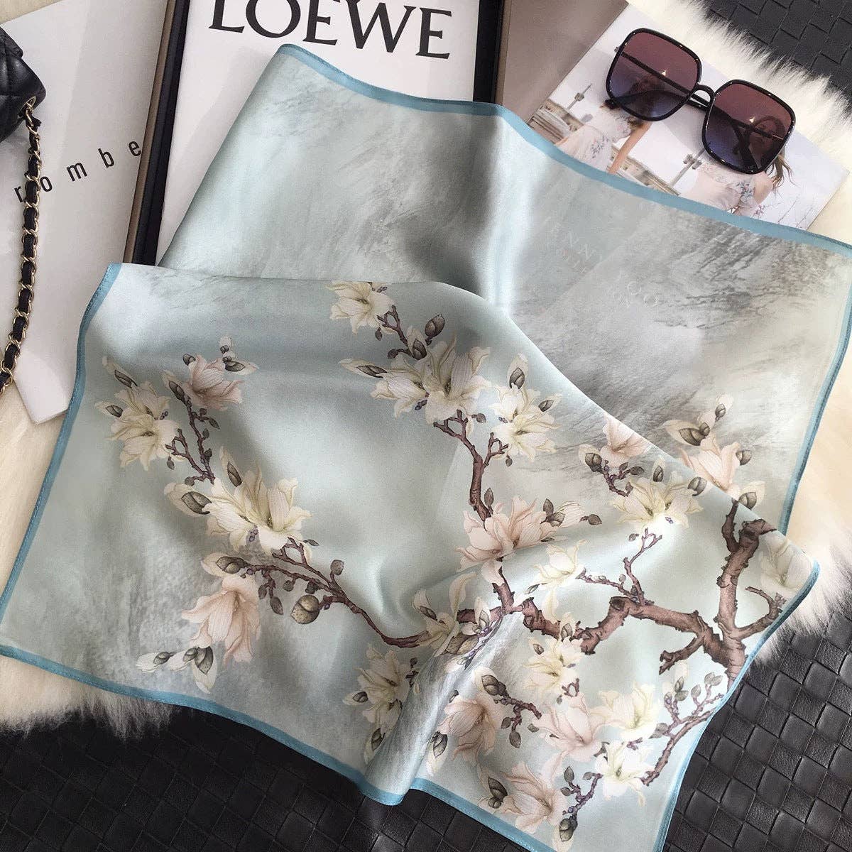 Marayn - Wholesale Scarf - Women's - Korean Silk Scarf Chic Style Elegant Gift12