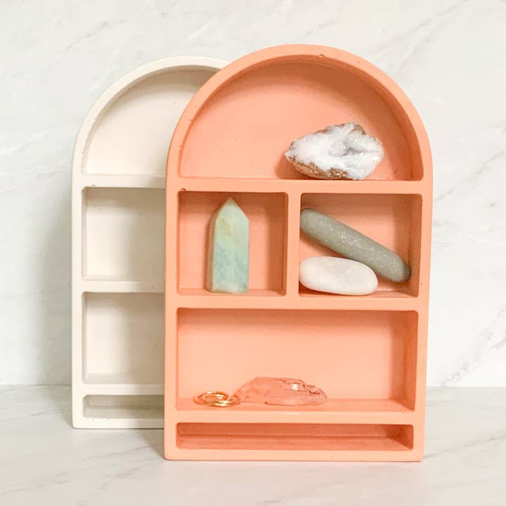 Left Corner Goods - Wholesale Wall Mounted Shelf - Arch Display Shelf | Curio Shelf | Shrine Altar display13