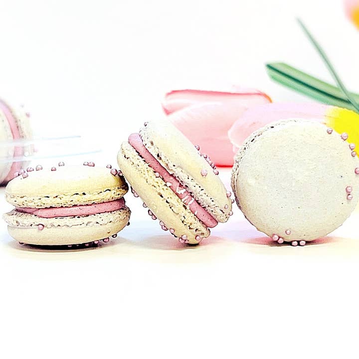 macaron centrale - Wholesale Cookie - 50 Pack Gourmet Taro French Macaron Value Pack2