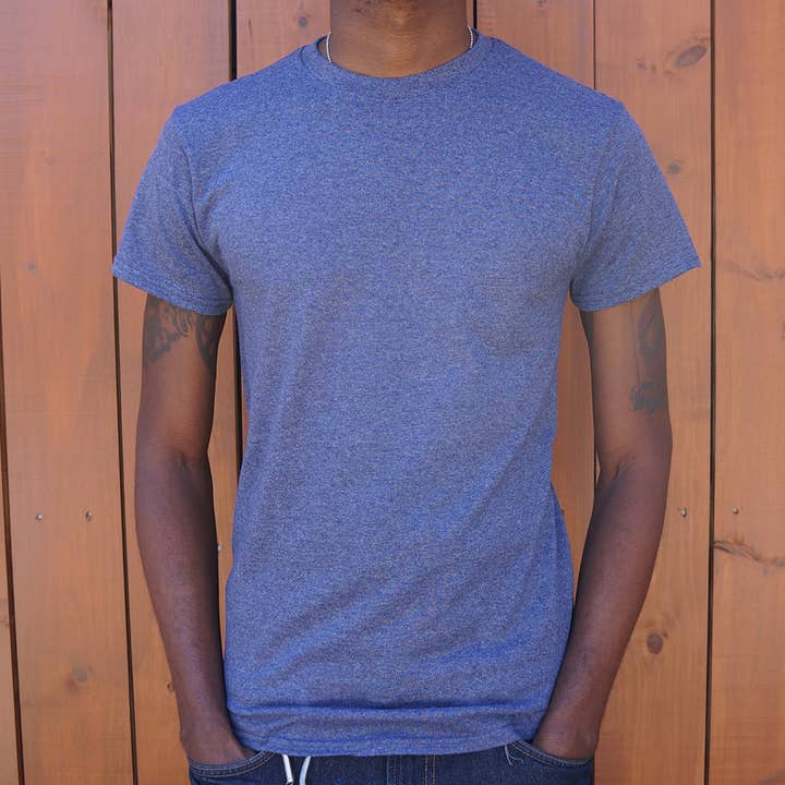 6DS – wholesale T-shirt – Herr – Solid Tee T-shirt för män5