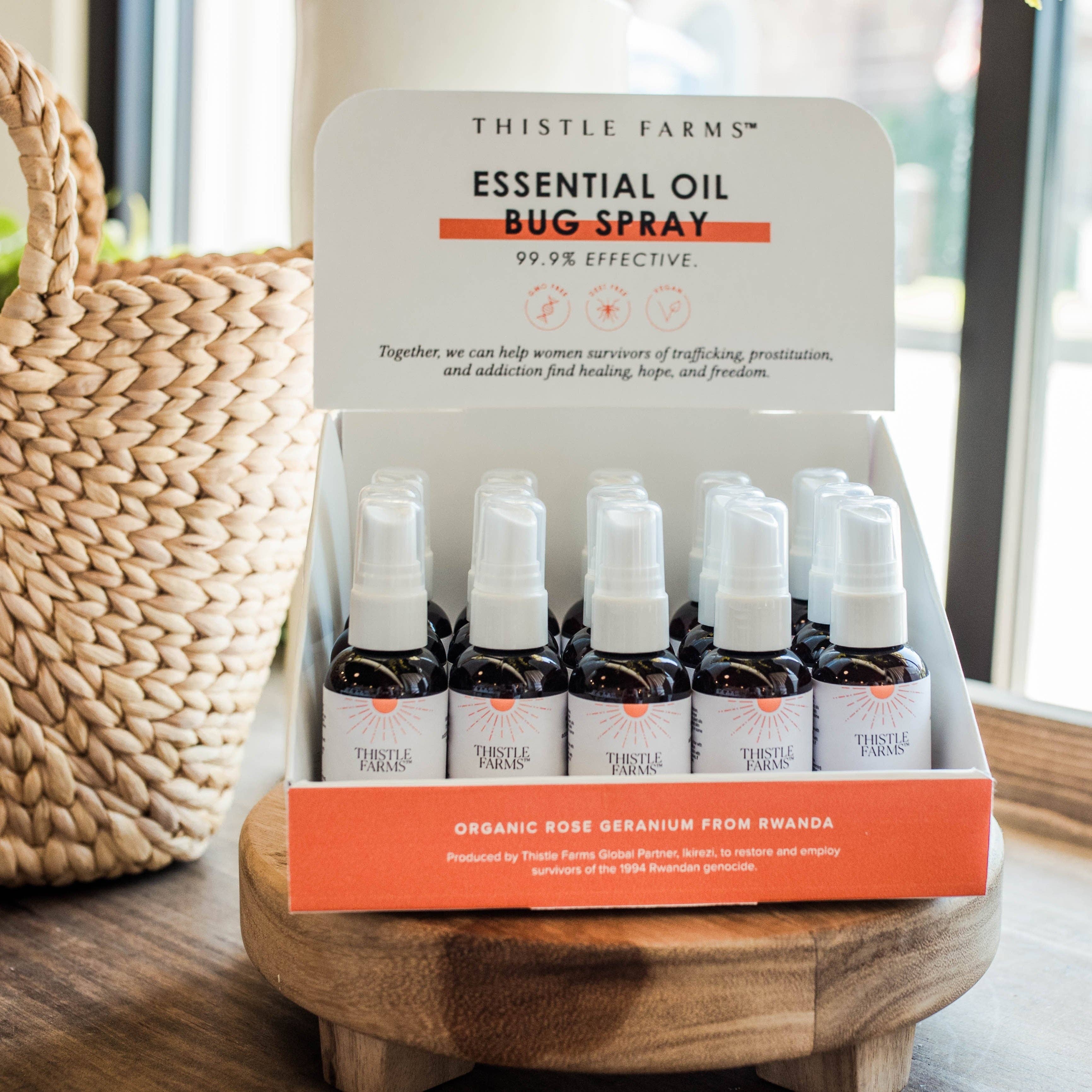 Thistle Farms - Vente Insectifuges - Présentoir insectifuge à base d'huiles essentielles6