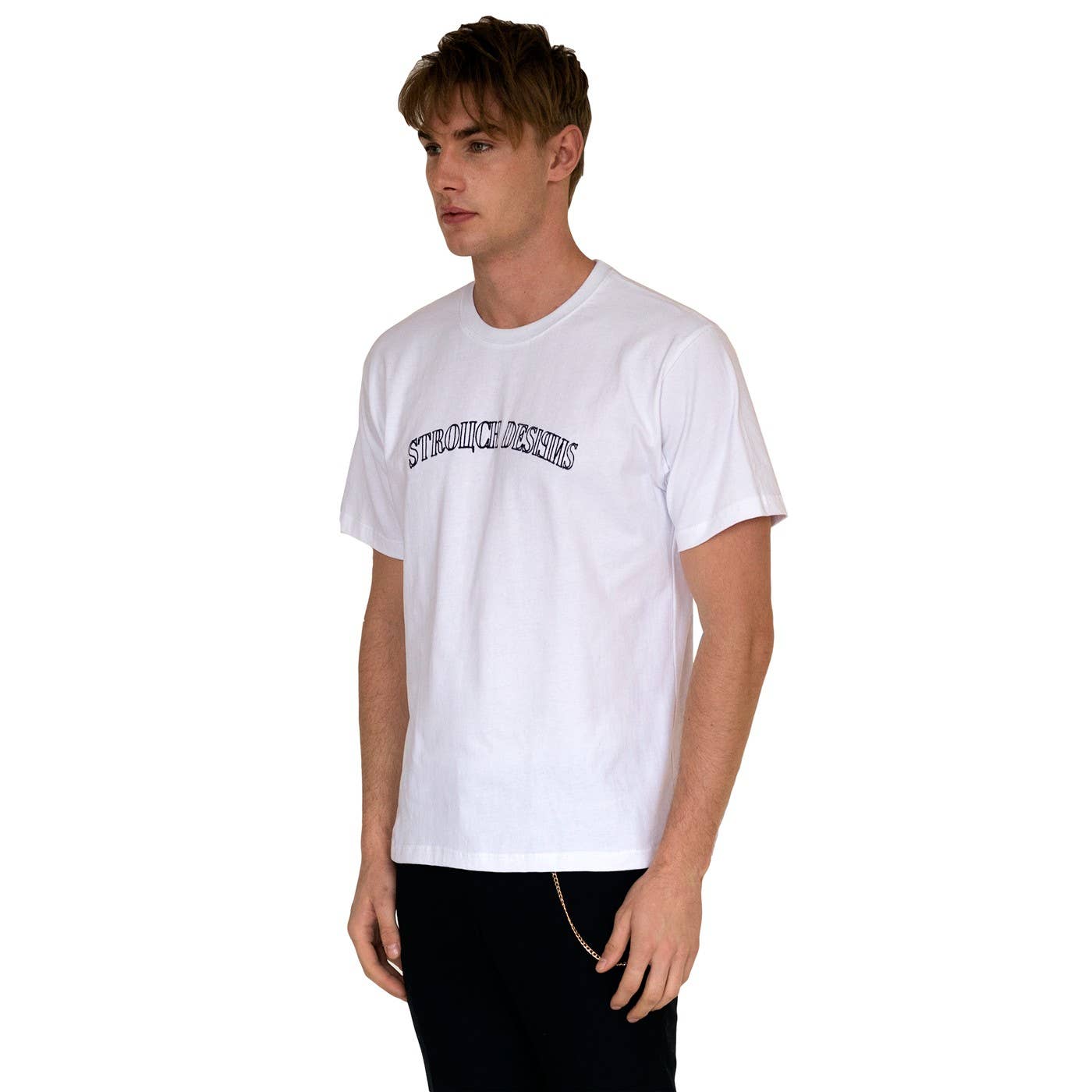 William Strouch - Wholesale T-Shirt - Men's - White t-shirt strouch designs0