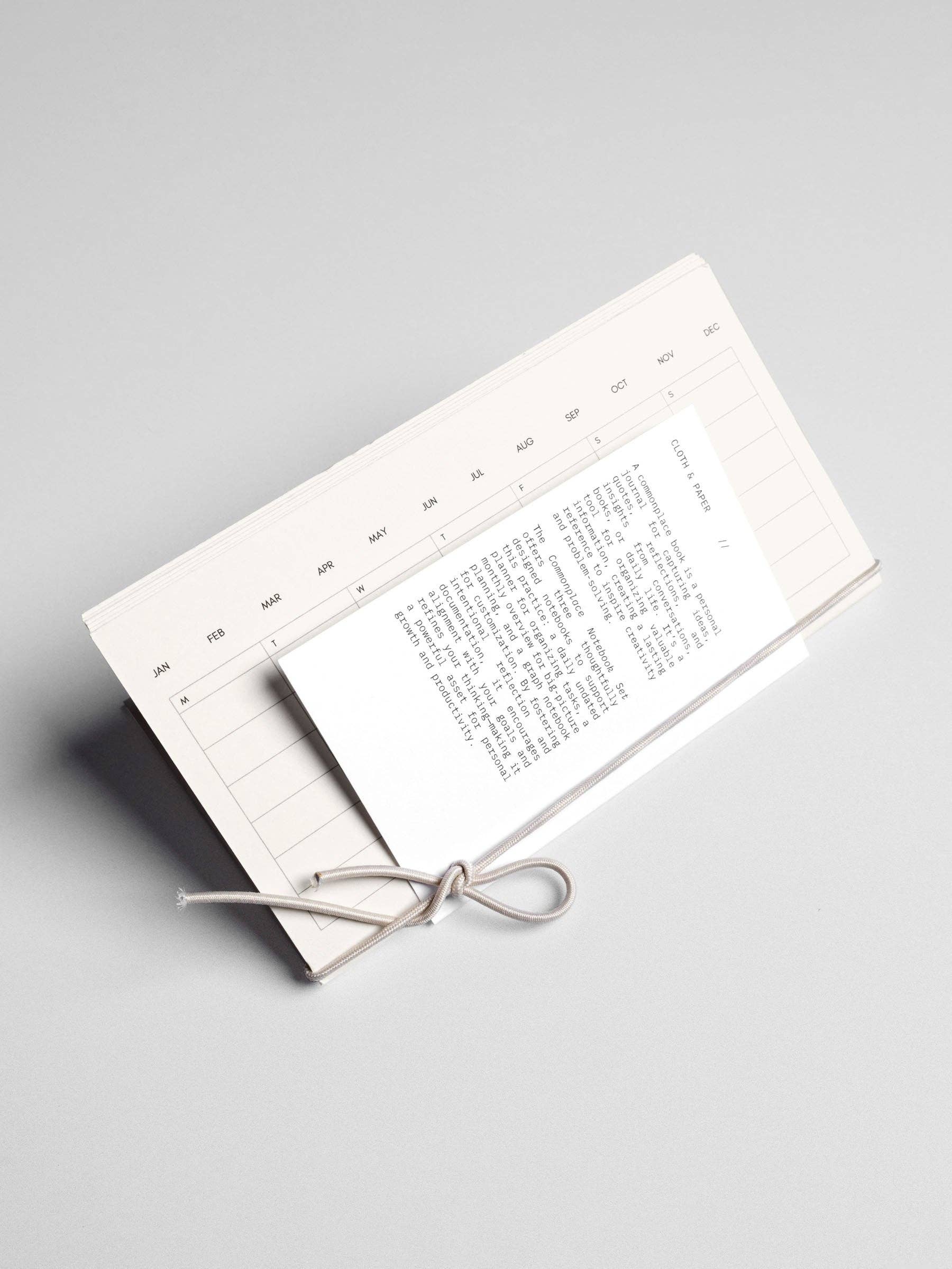 Cloth & Paper - Wholesale Notebook - Commonplace Notebook Set7